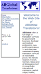 Mobile Screenshot of abglobal.net